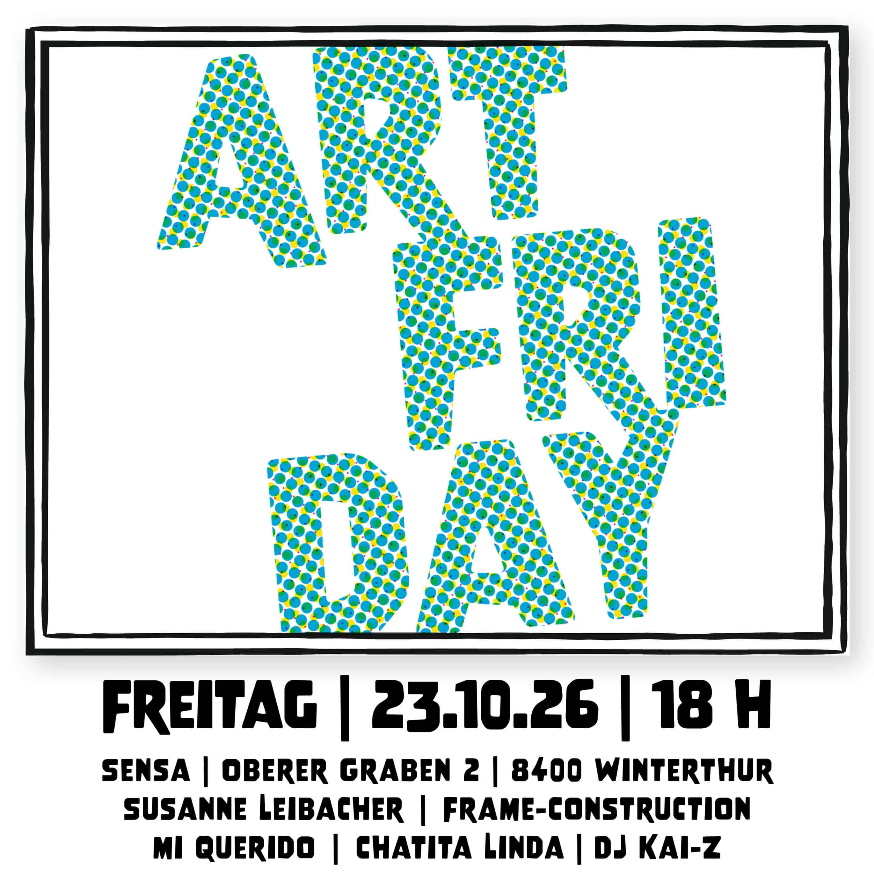 Atr Friday - Kunst und Kultur bei Sensa in Winterthur